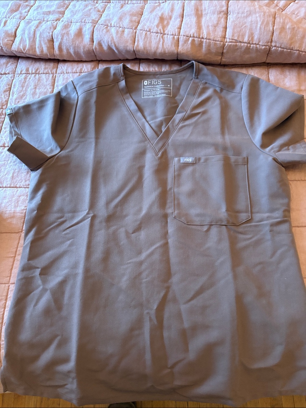Figs scrubs Smokey taupe